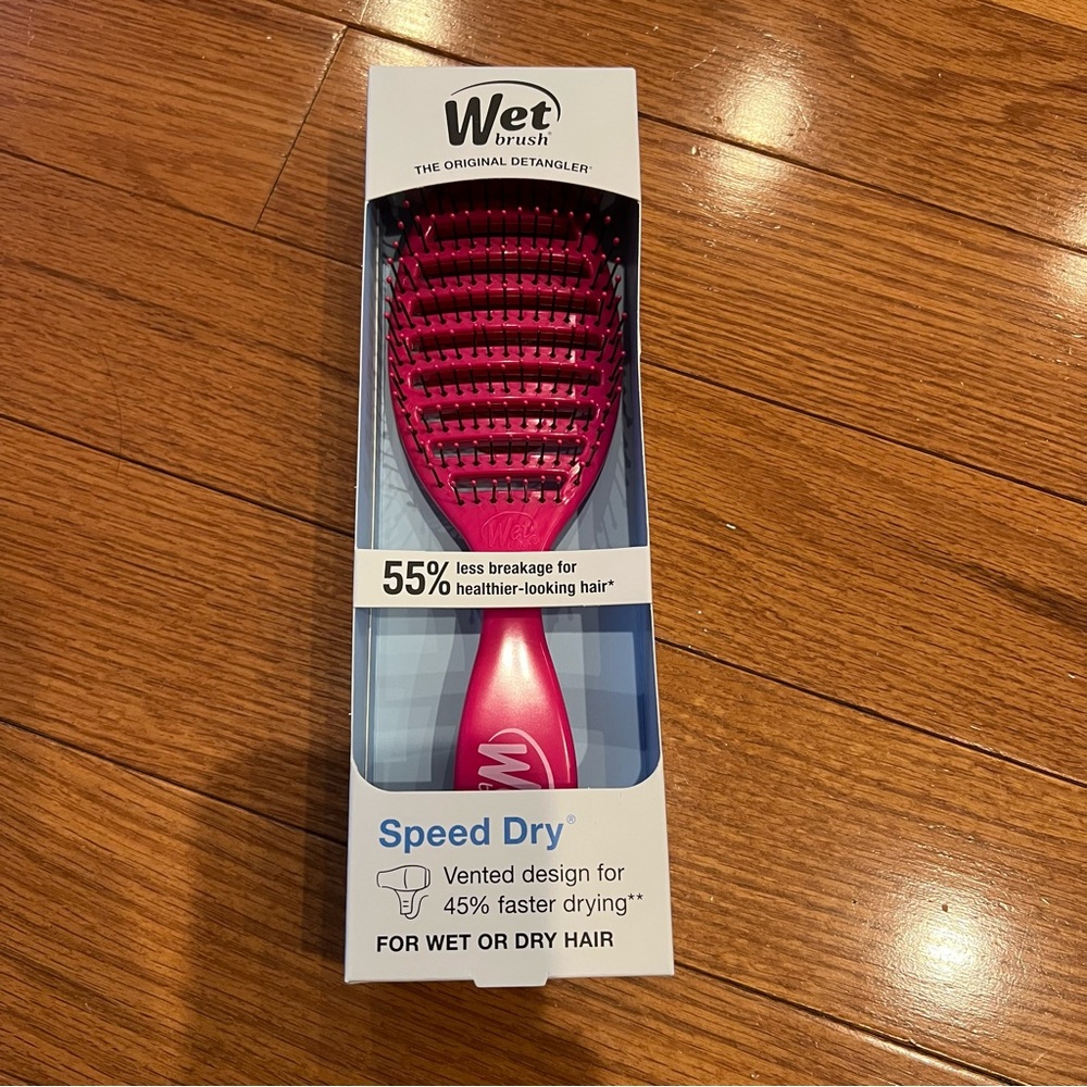New Wet Brush Speed Dry Hair Brush Comb - Pink
